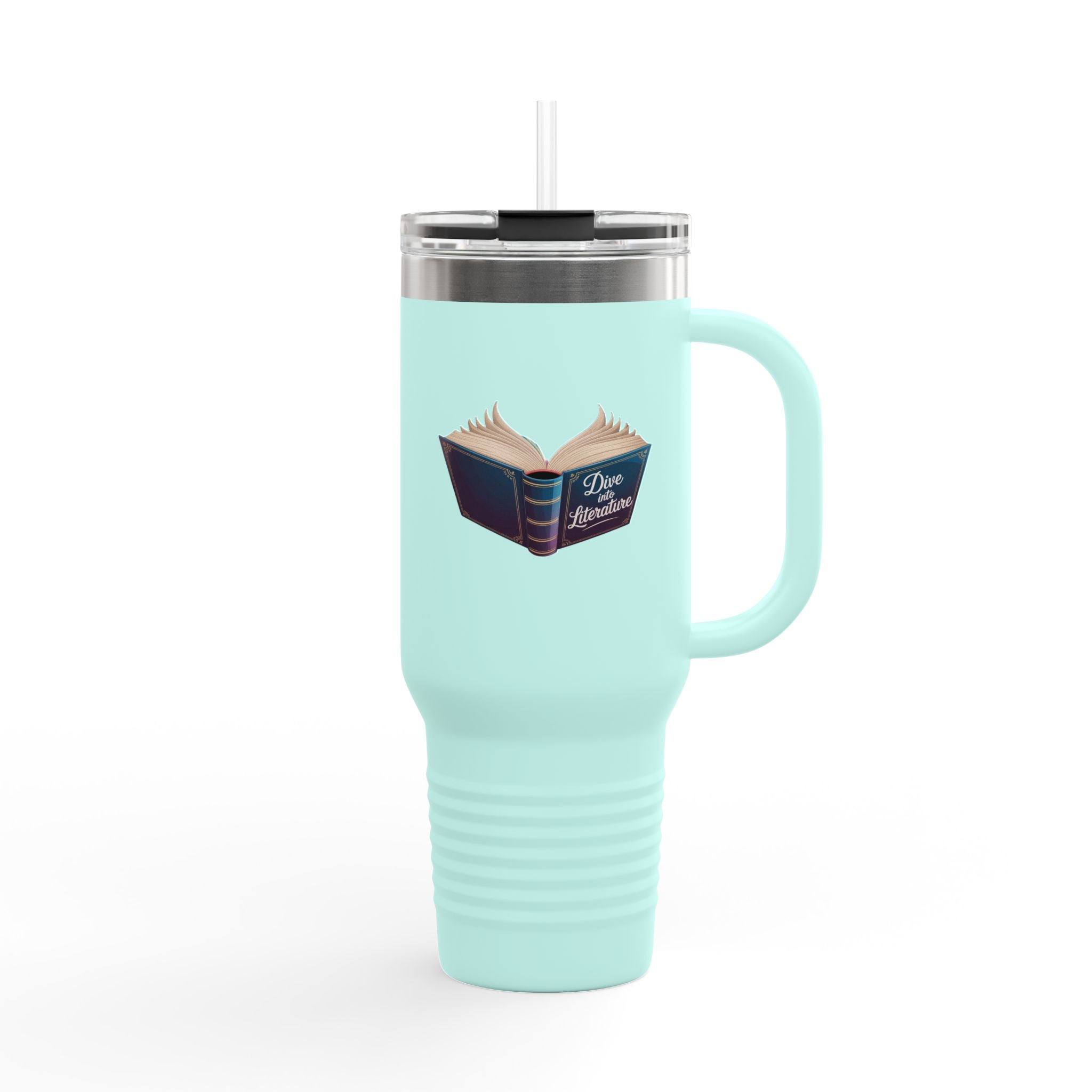 Dive Into Literature - 40oz Tumbler for Educators