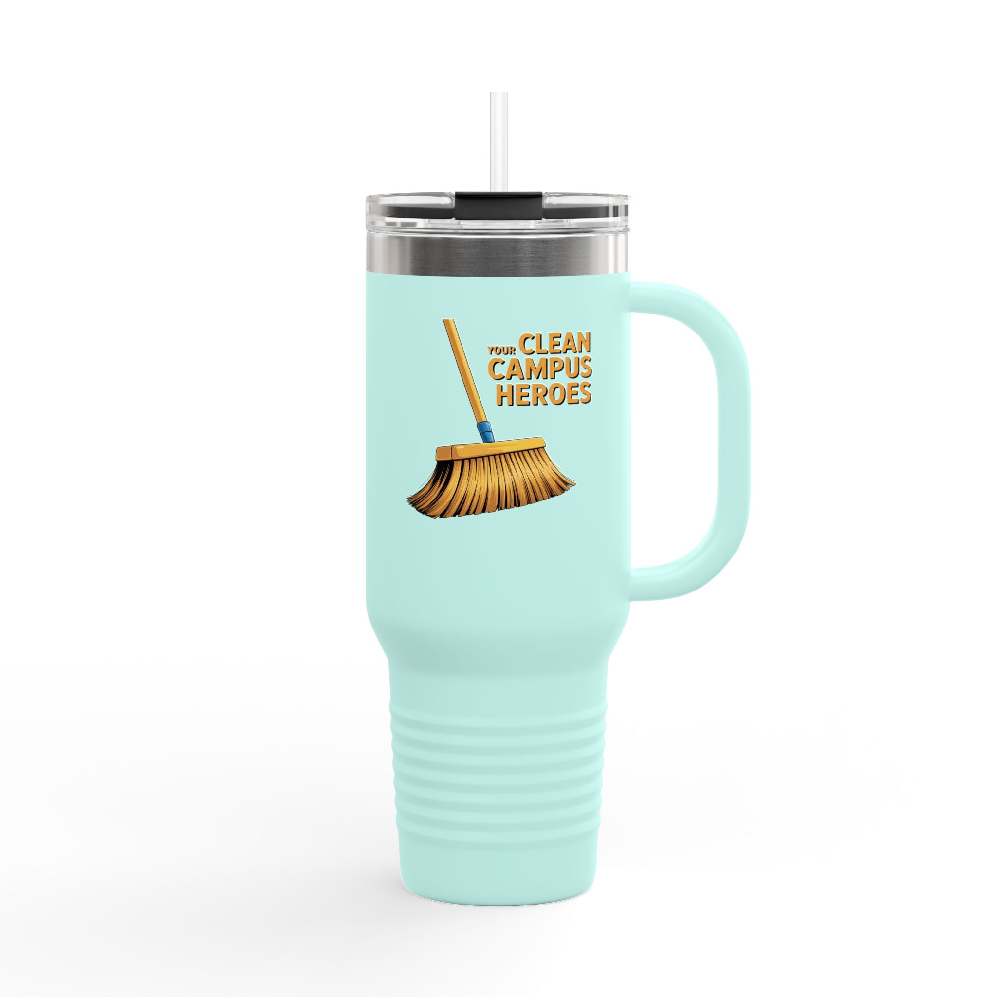 Your Clean Campus Heroes - 40oz Tumbler for Educators