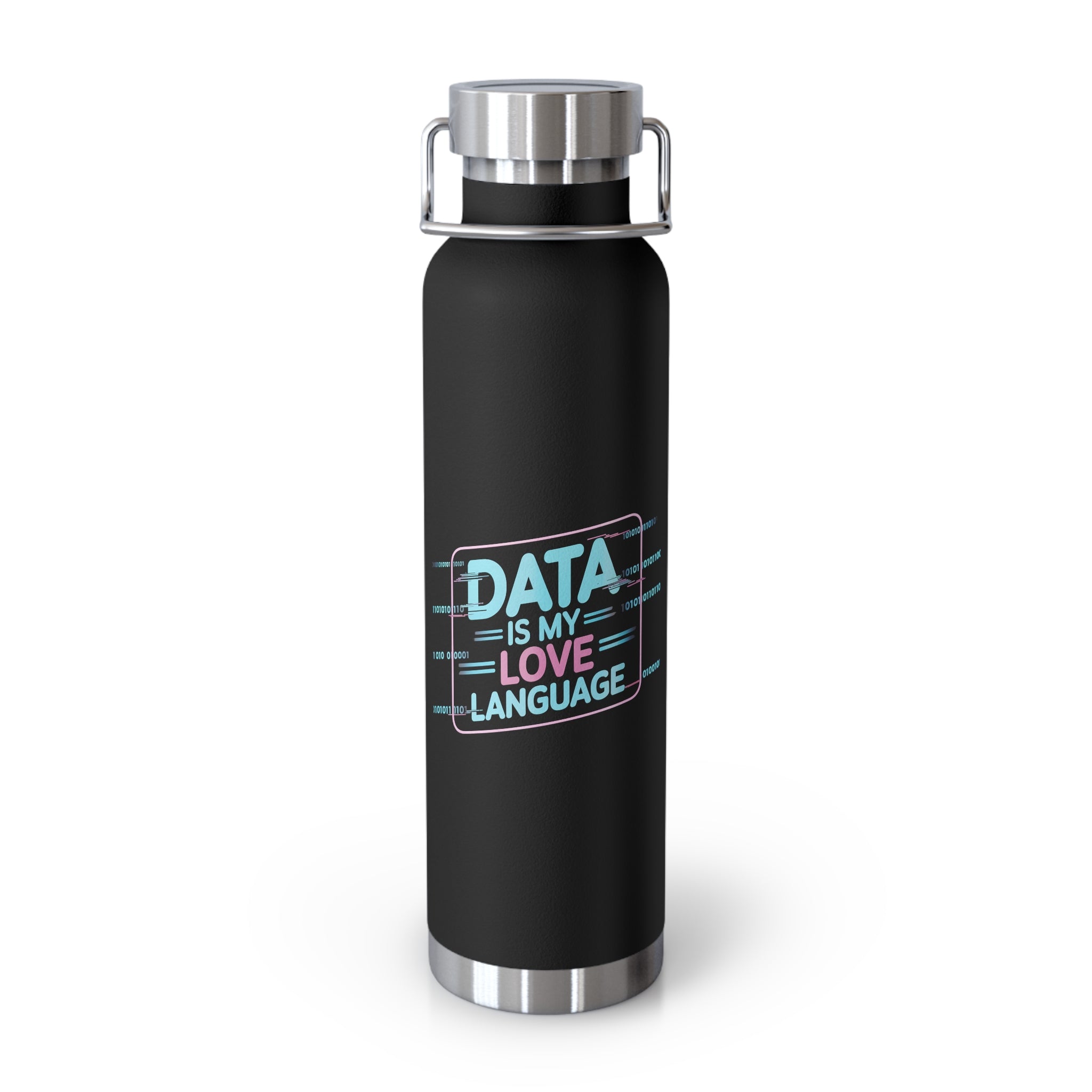 Data is my Love Language -22oz Copper Teachers Tumbler