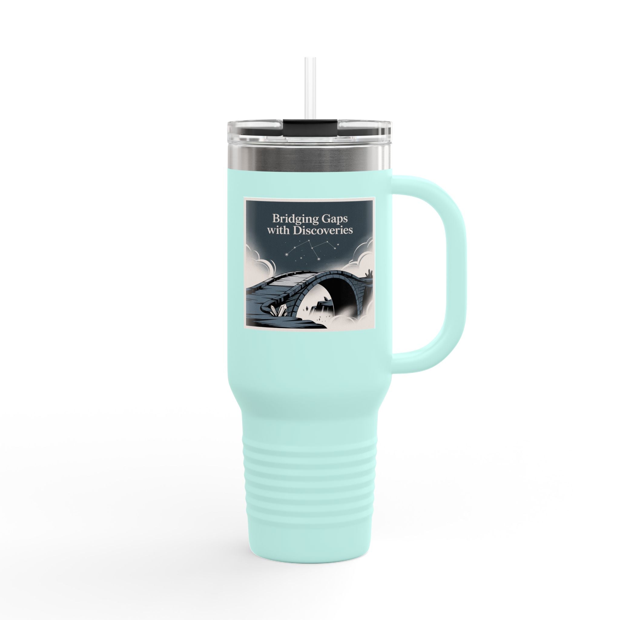 Bridging Gaps with Discoveries - 40oz Tumbler for Educators