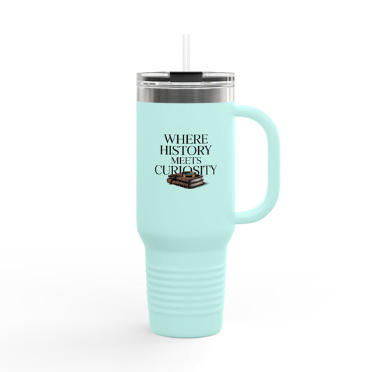 Where History Meets Curiosity - 40oz Tumbler for Educators