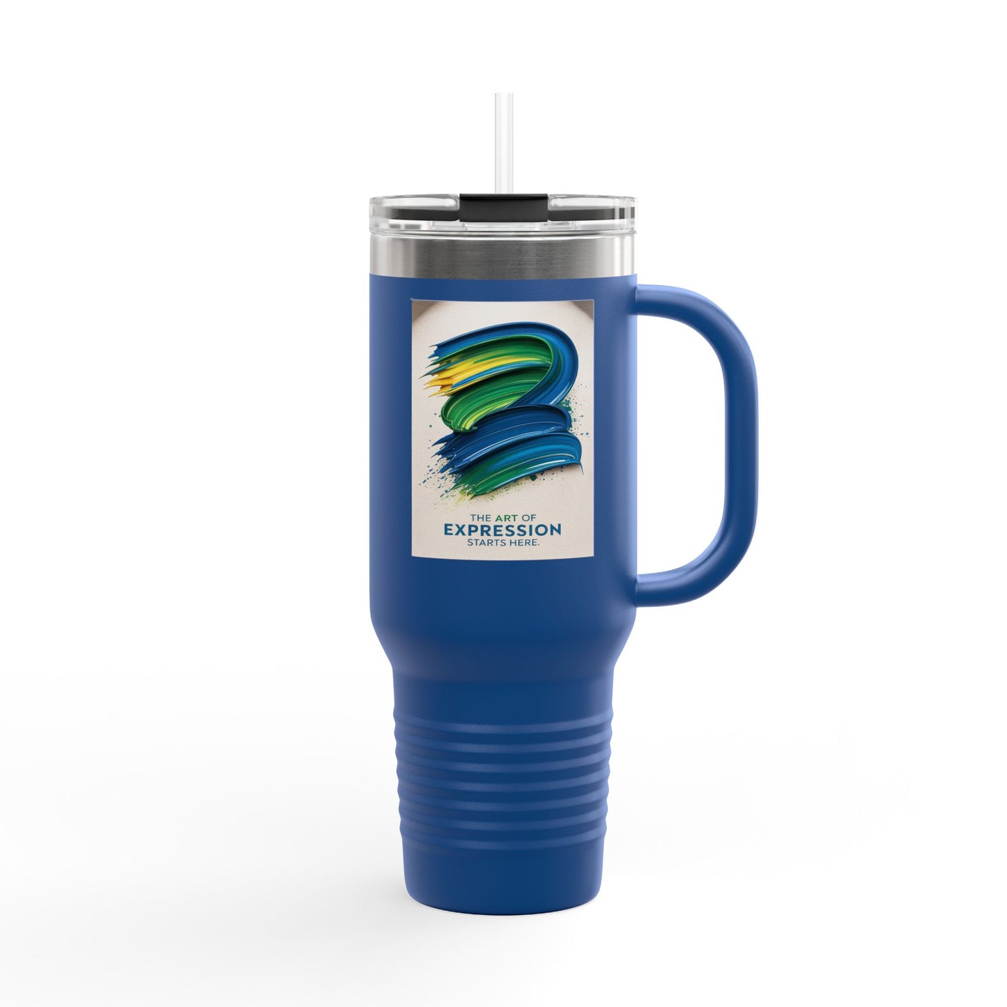 The Art of Expression Starts Here - 40oz Tumbler for Educators