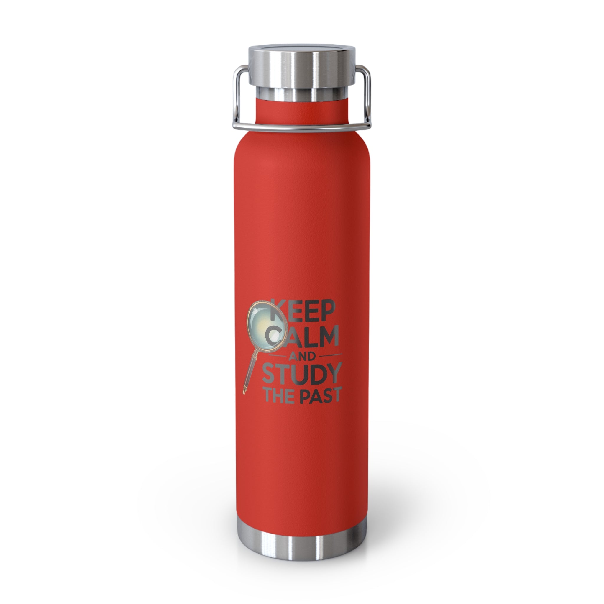 Keep Calm and Study the Past -22oz Copper Teachers Tumbler