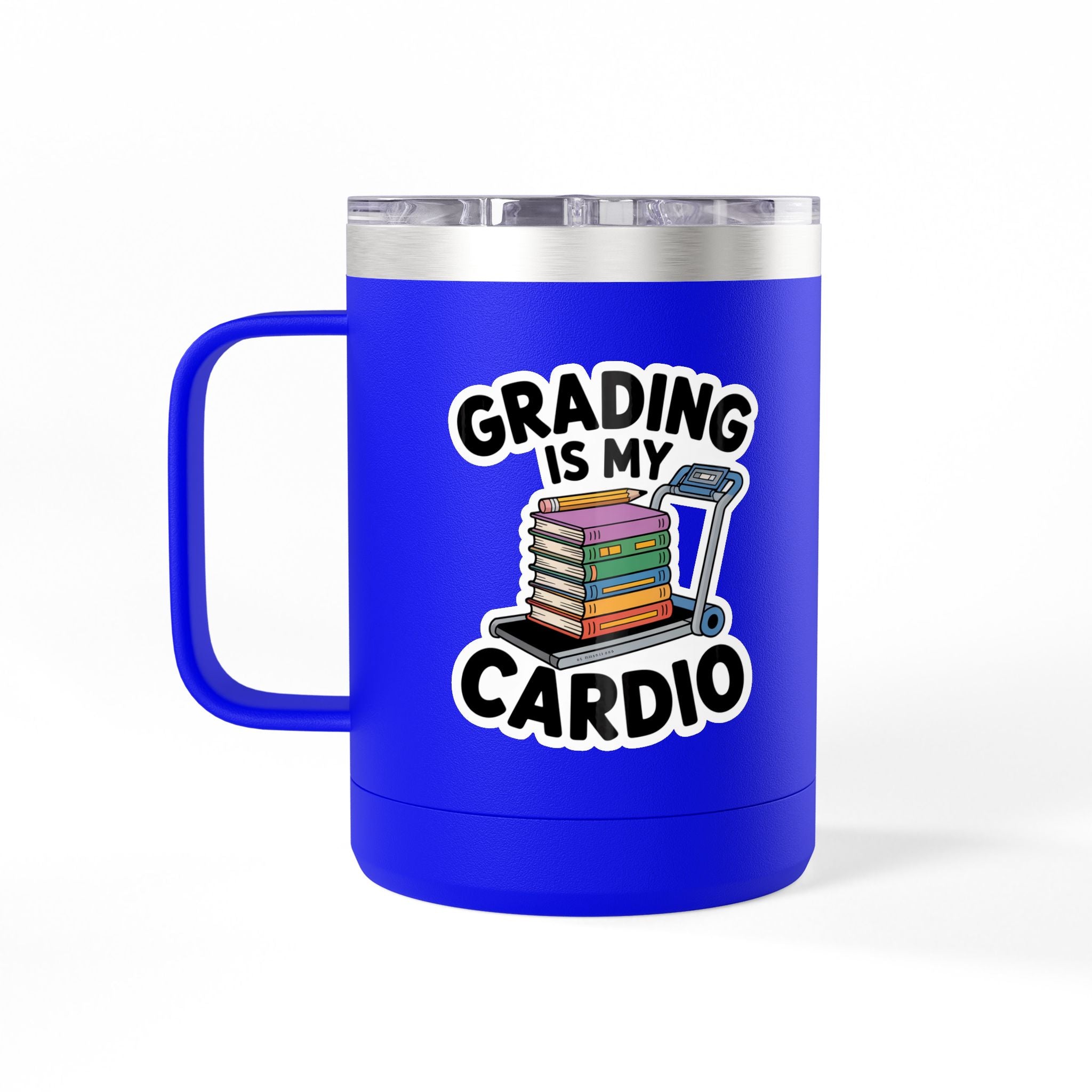 Grading is my Cardio - 15oz Teacher Coffee Mug