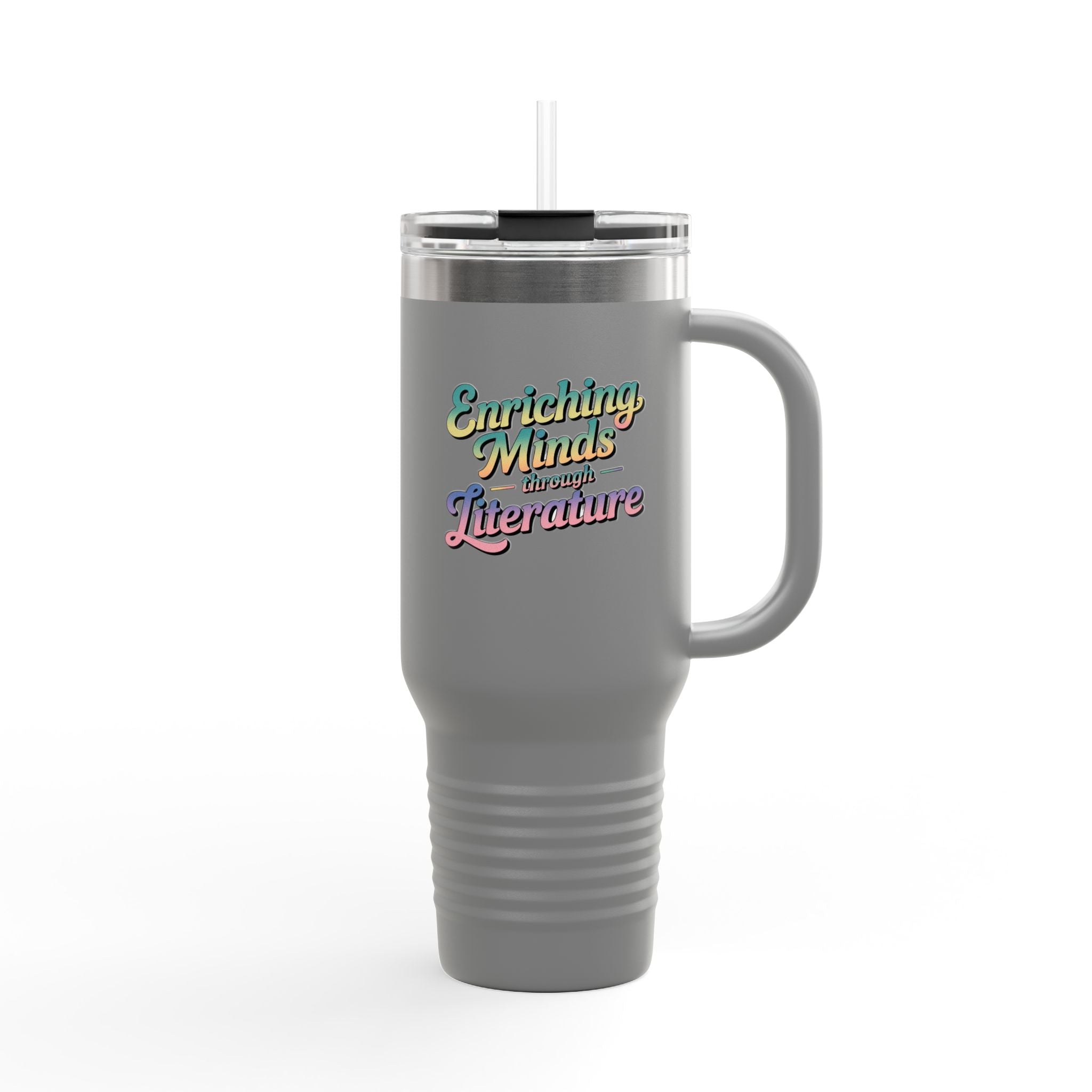 Enriching Minds Through Literature - 40oz Tumbler for Educators
