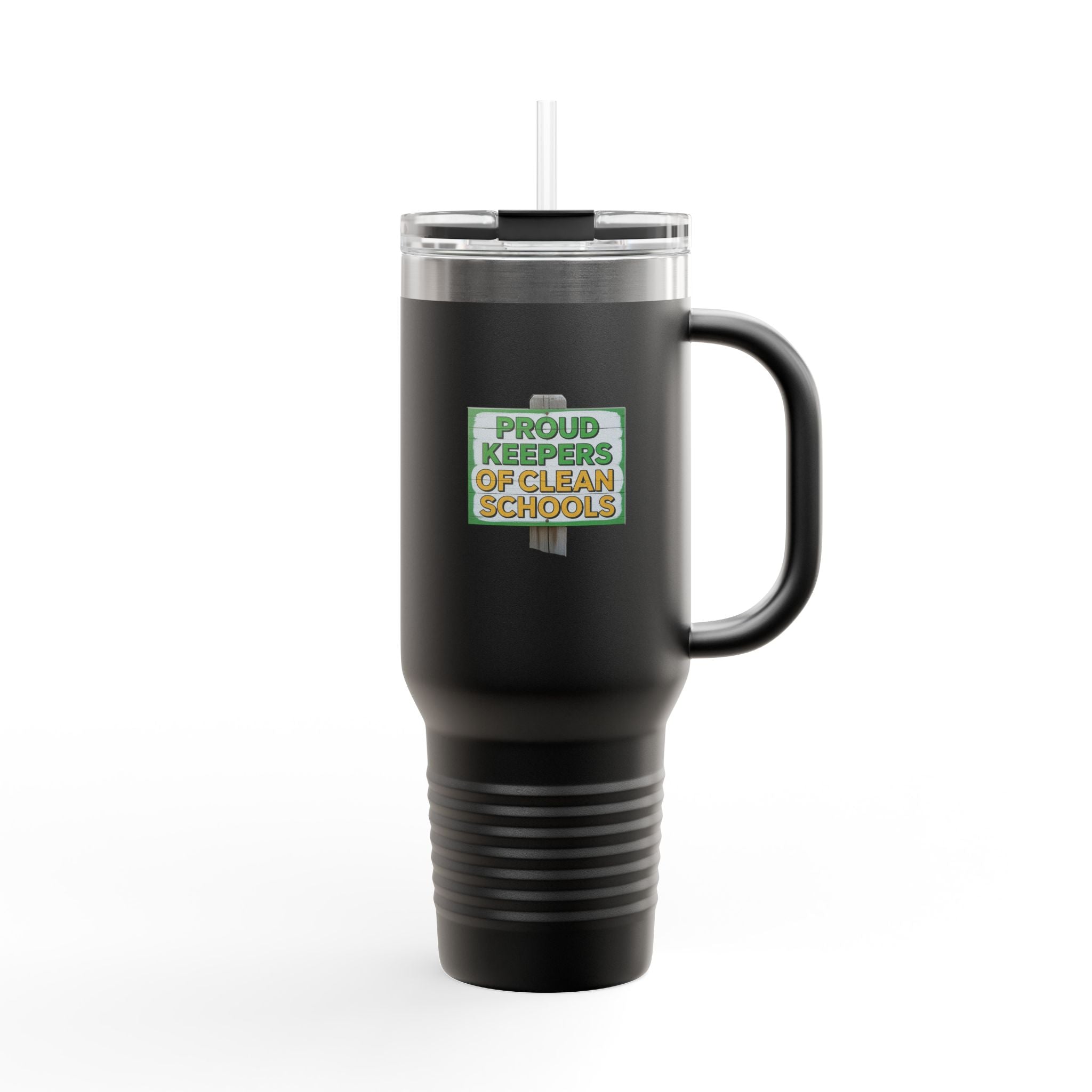 Proud Keepers of Clean Schools - 40oz Tumbler for Educators