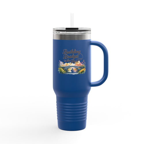 Building the Pages of the Past - 40oz Tumbler for Educators