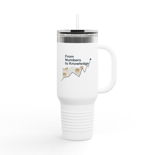From Numbers to Knowledge - 40oz Tumbler for Educators