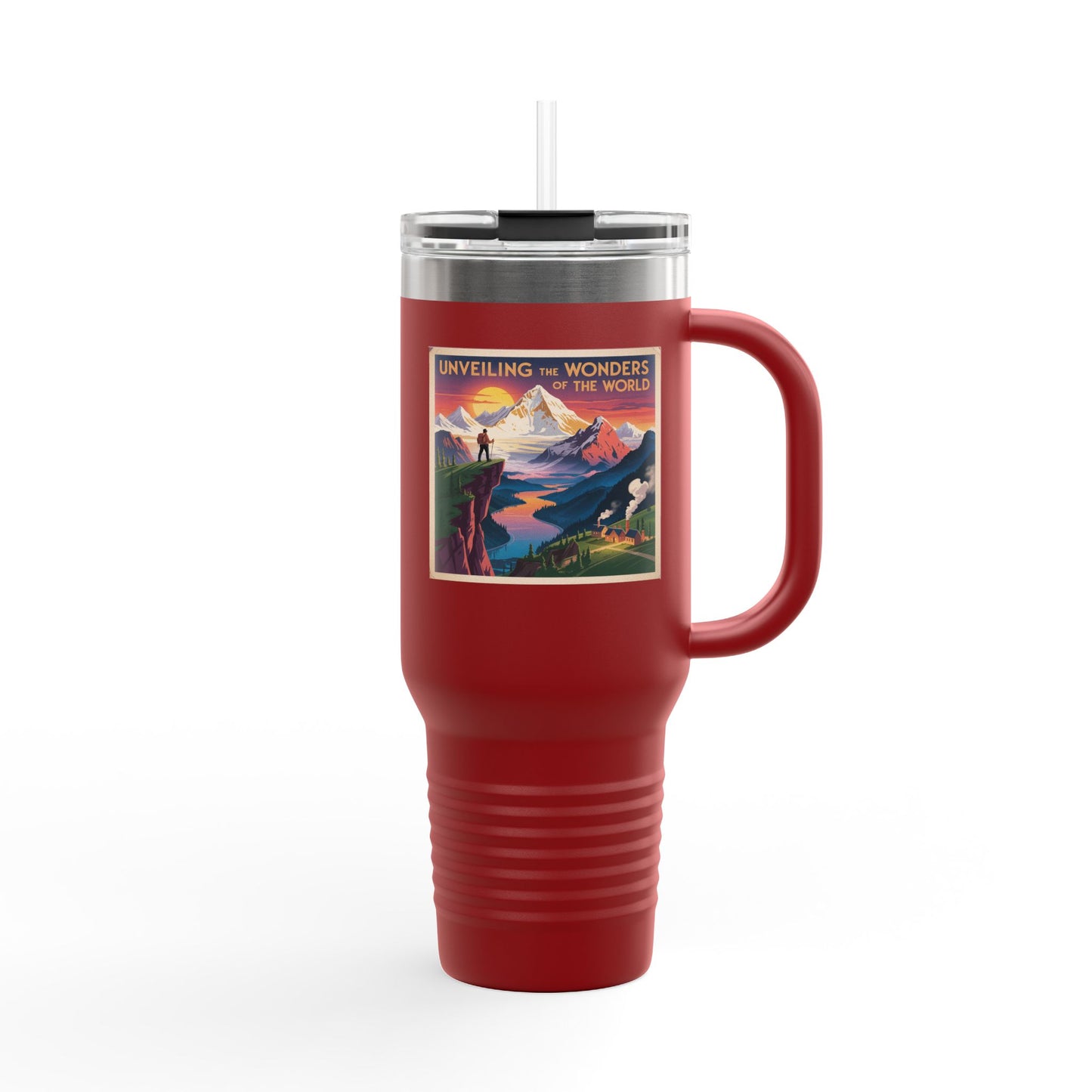 Unveiling the Wonders of the World - 40oz Tumbler for Educators