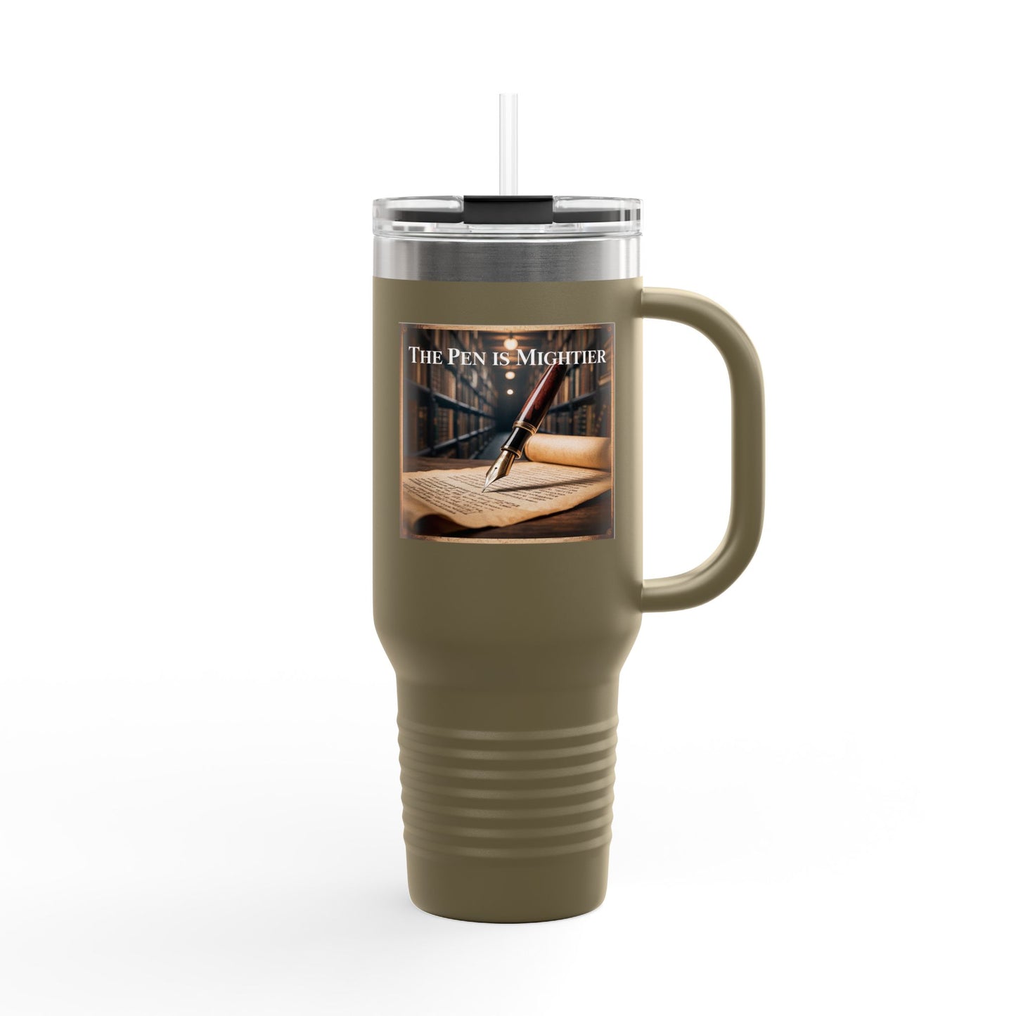 The Pen Is Mightier - 40oz Tumbler for Educators