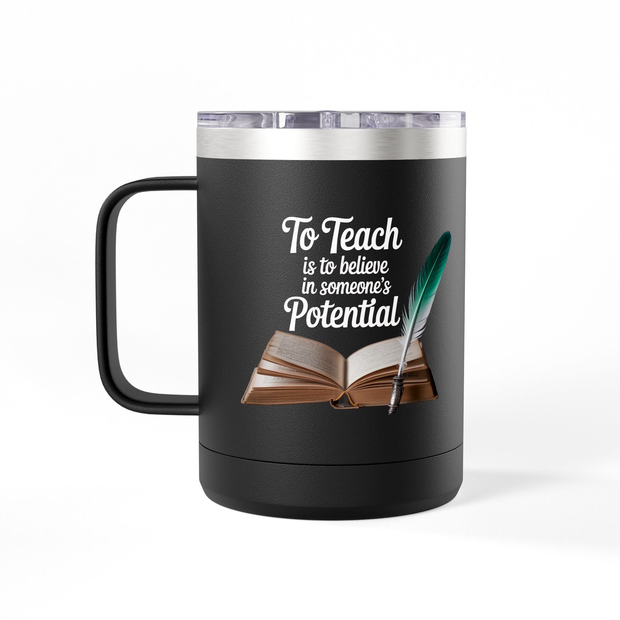 Teachers Create Safe Spaces for Growth  - 15oz Teacher Coffee Mug