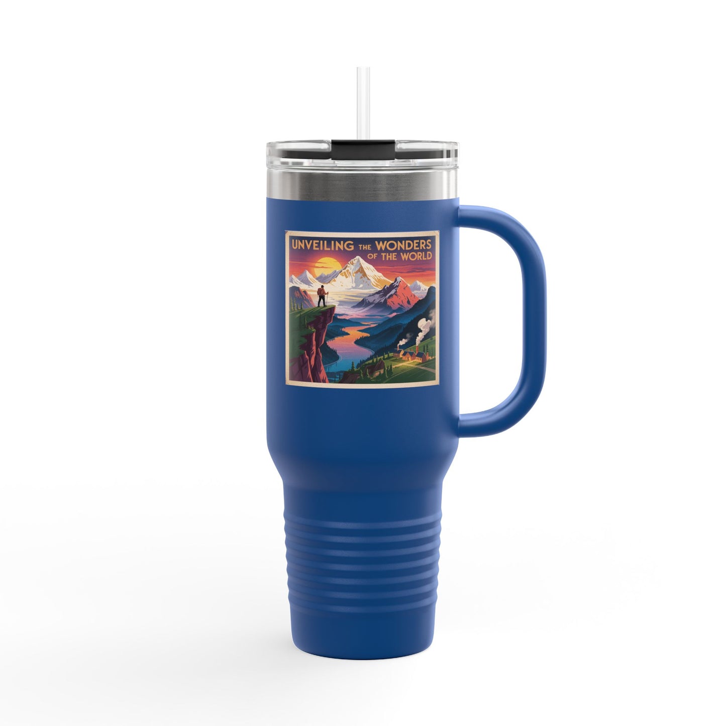 Unveiling the Wonders of the World - 40oz Tumbler for Educators