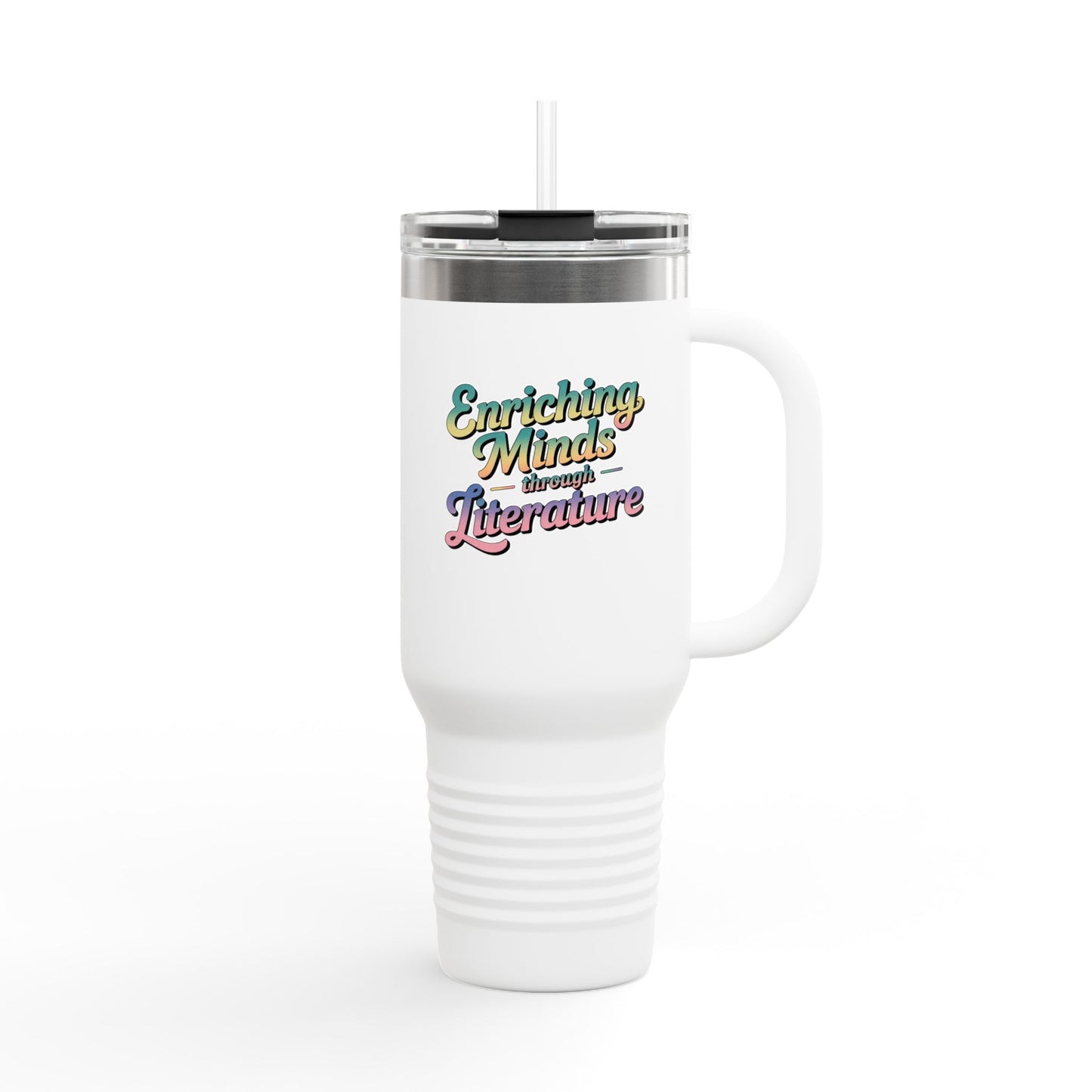 Enriching Minds Through Literature - 40oz Tumbler for Educators