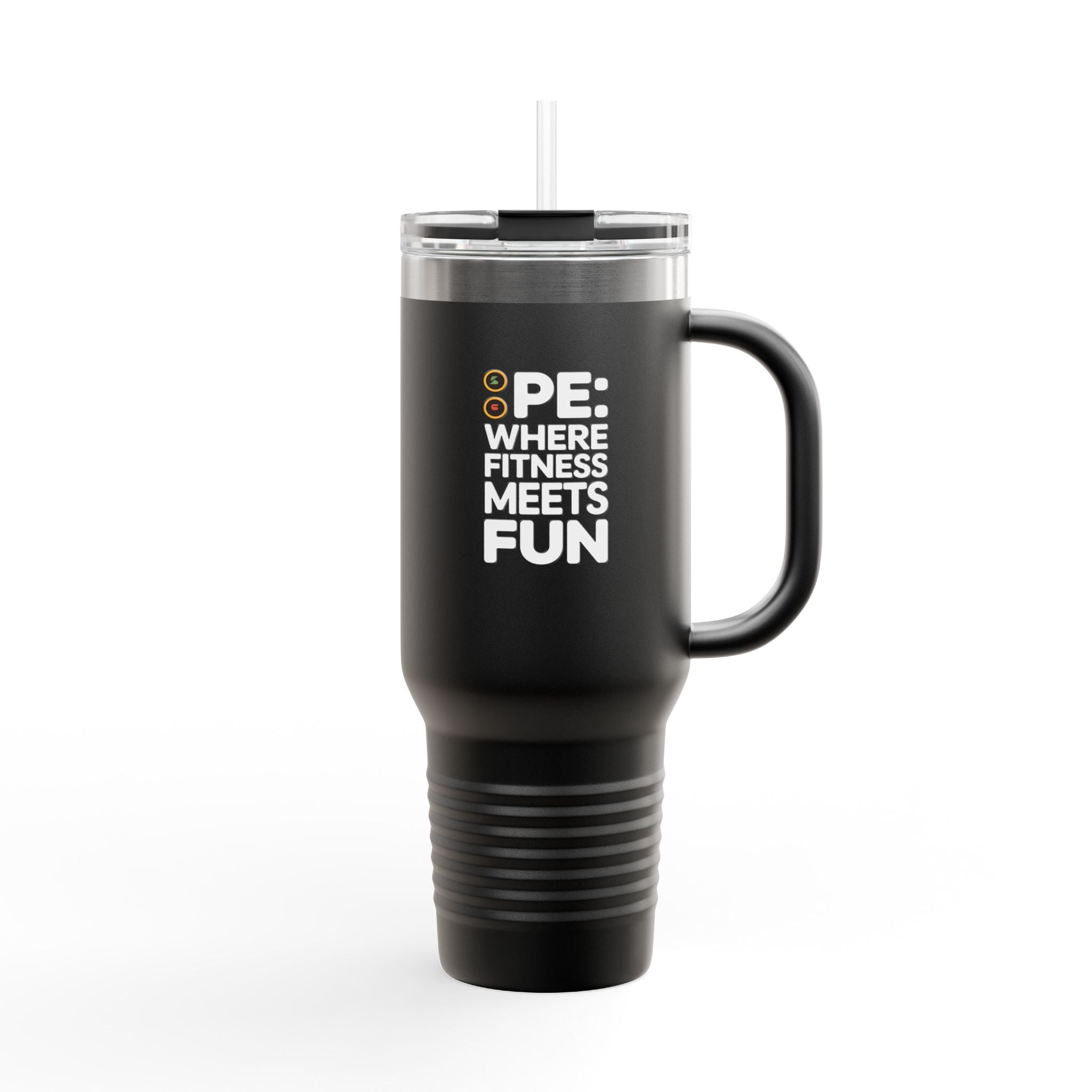PE: Where Fitness Meets Fun - 40oz Tumbler for Educators