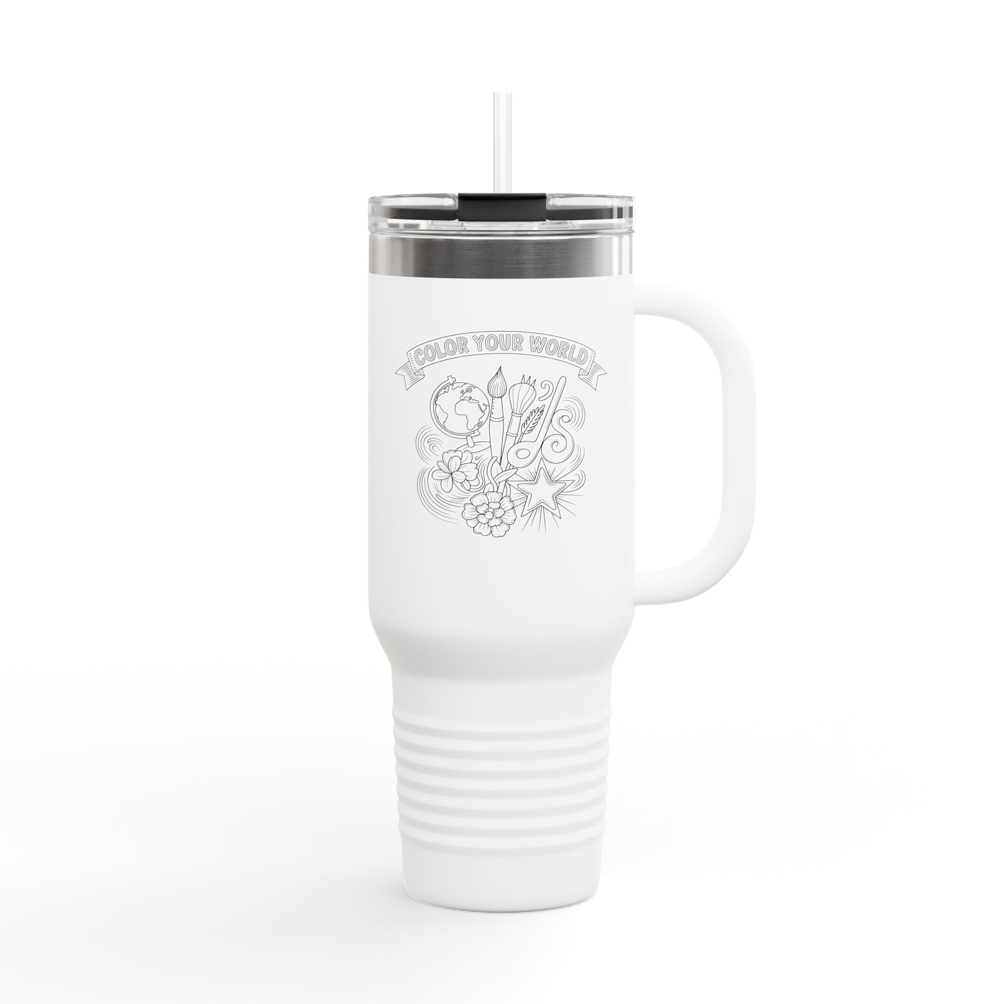 Color Your World - 40oz Tumbler for Educators