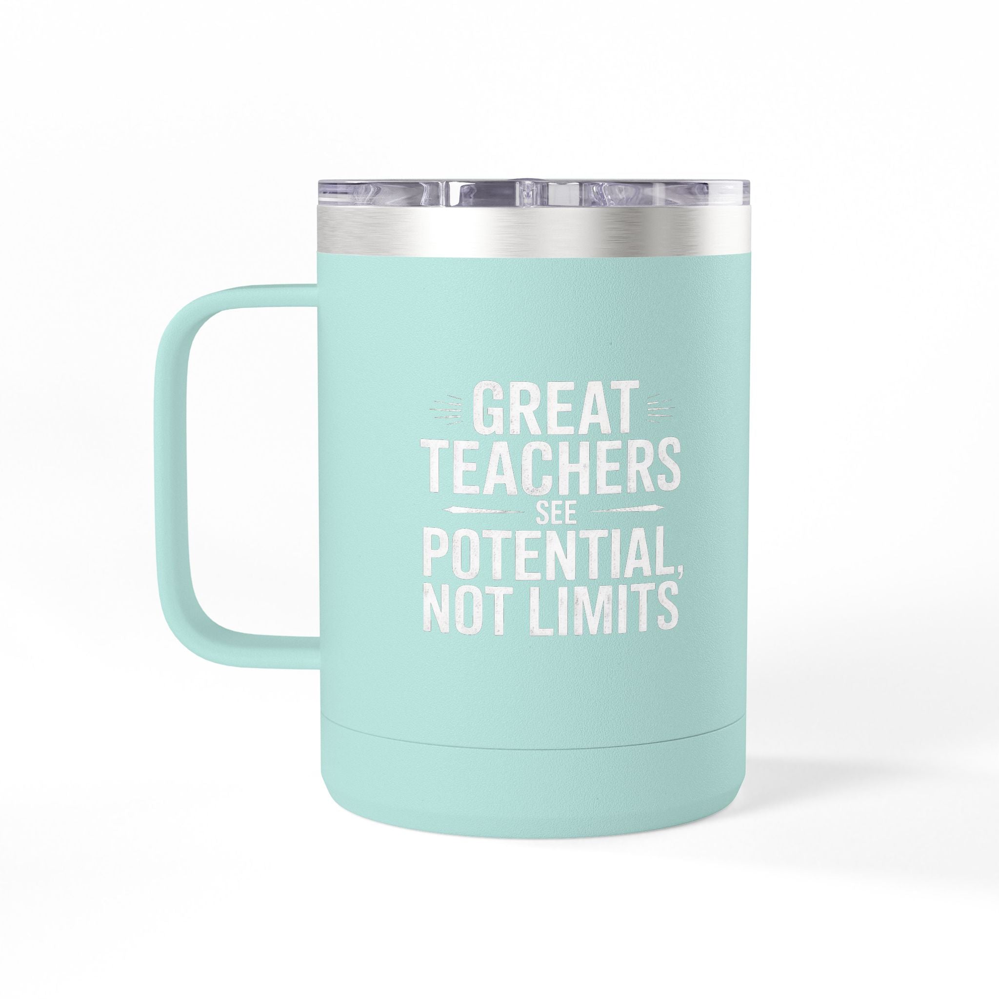 Great Teachers See Potential, Not Limits - 15oz Teacher Coffee Mug