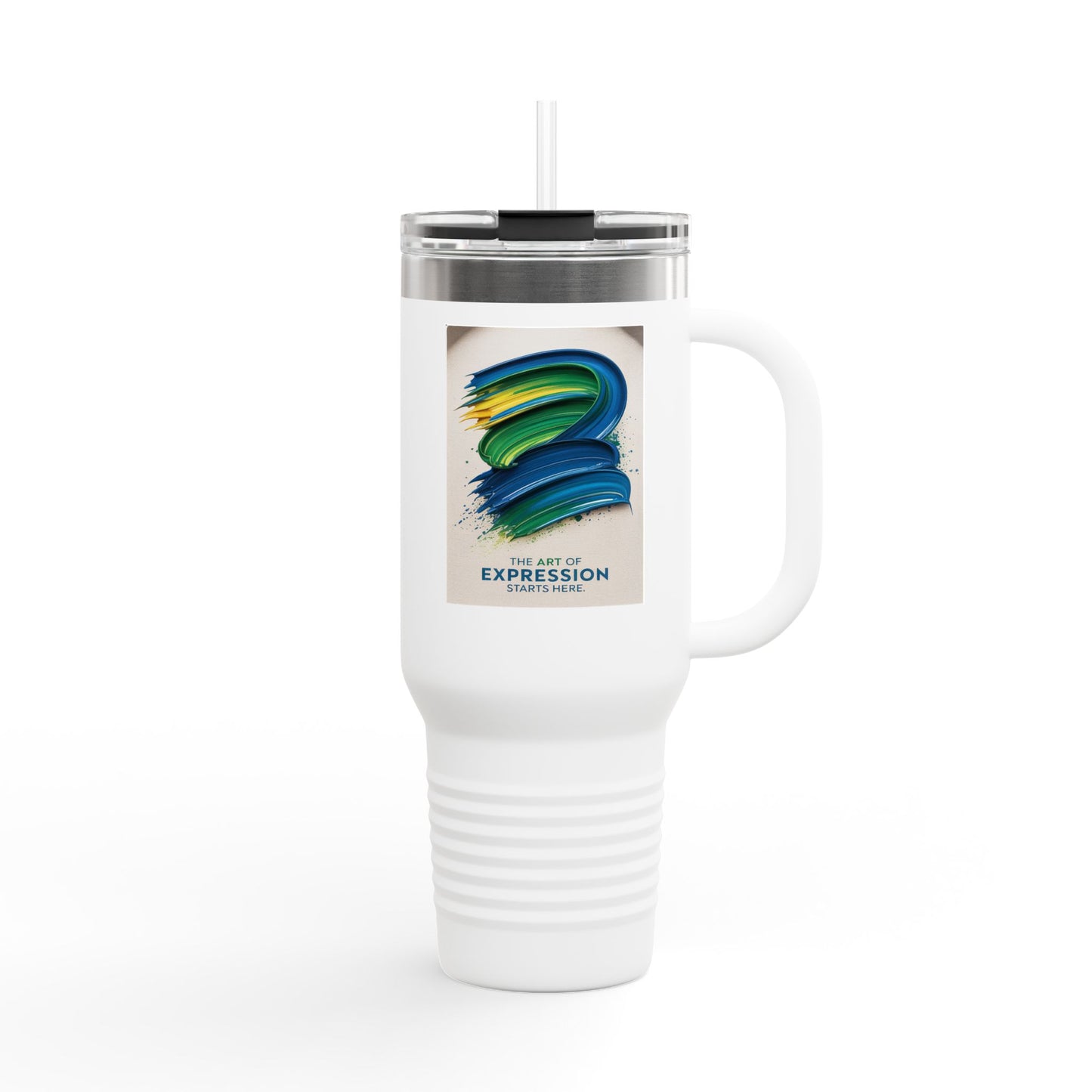 The Art of Expression Starts Here - 40oz Tumbler for Educators