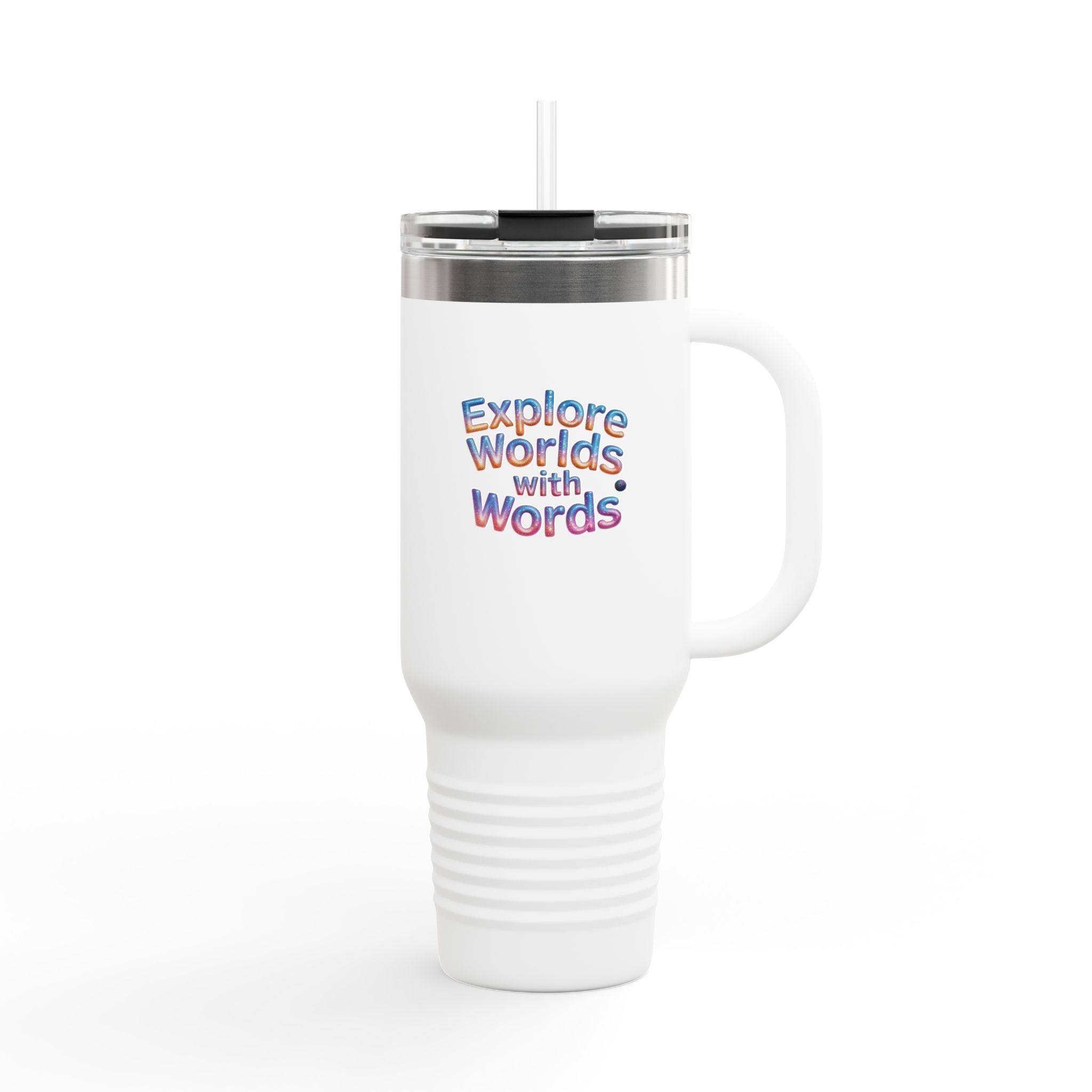 Explore Worlds With Words - 40oz Tumbler for Educators