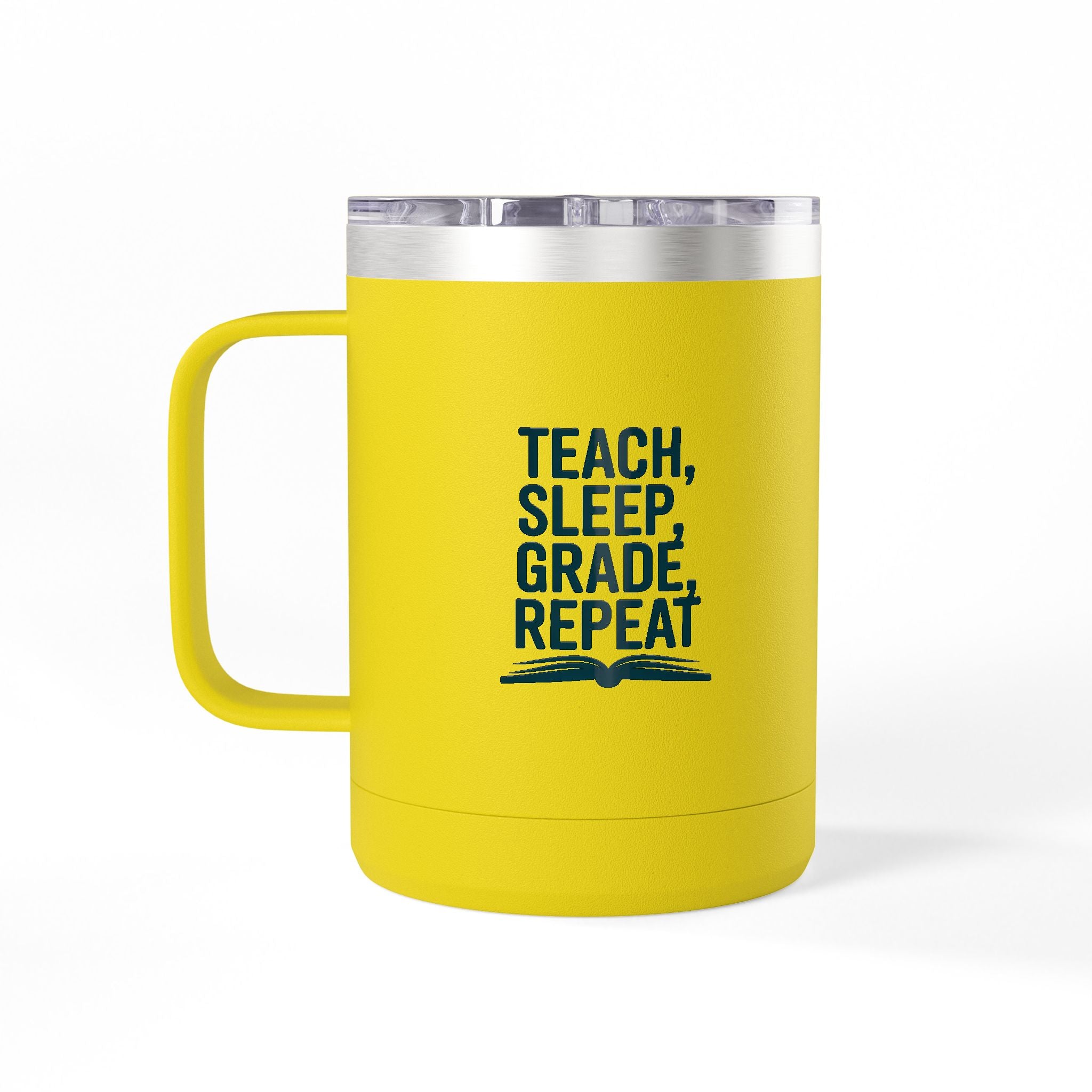 Teach, Sleep, Grade, Repeat - 15oz Teacher Coffee Mug