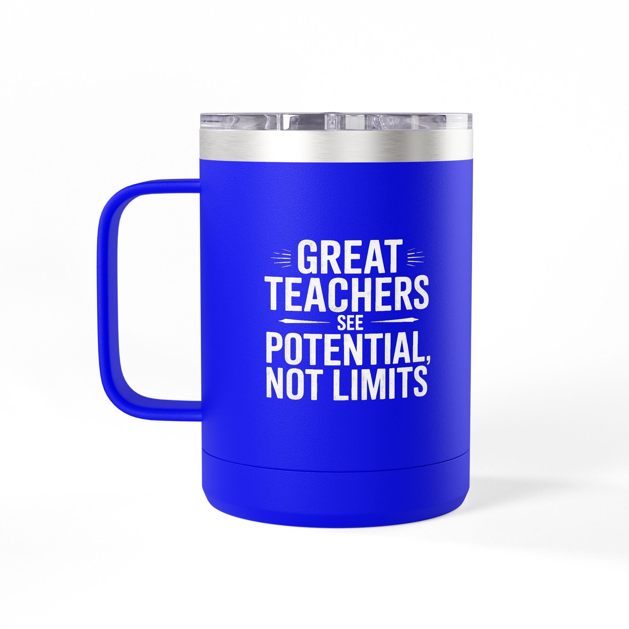 Great Teachers See Potential, Not Limits - 15oz Teacher Coffee Mug