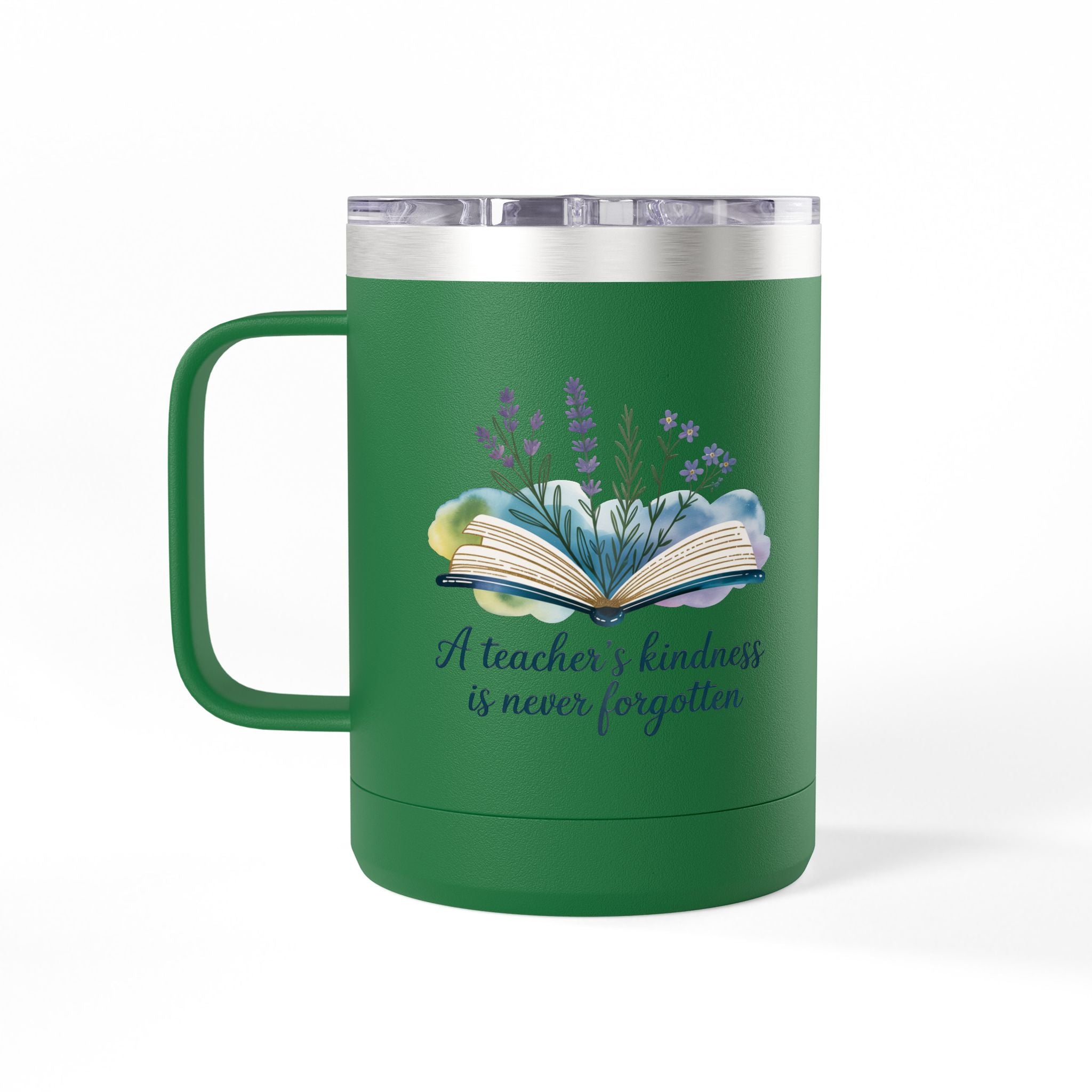 A Teacher's Kindness is Never Forgotten - 15oz Teacher Coffee Mug