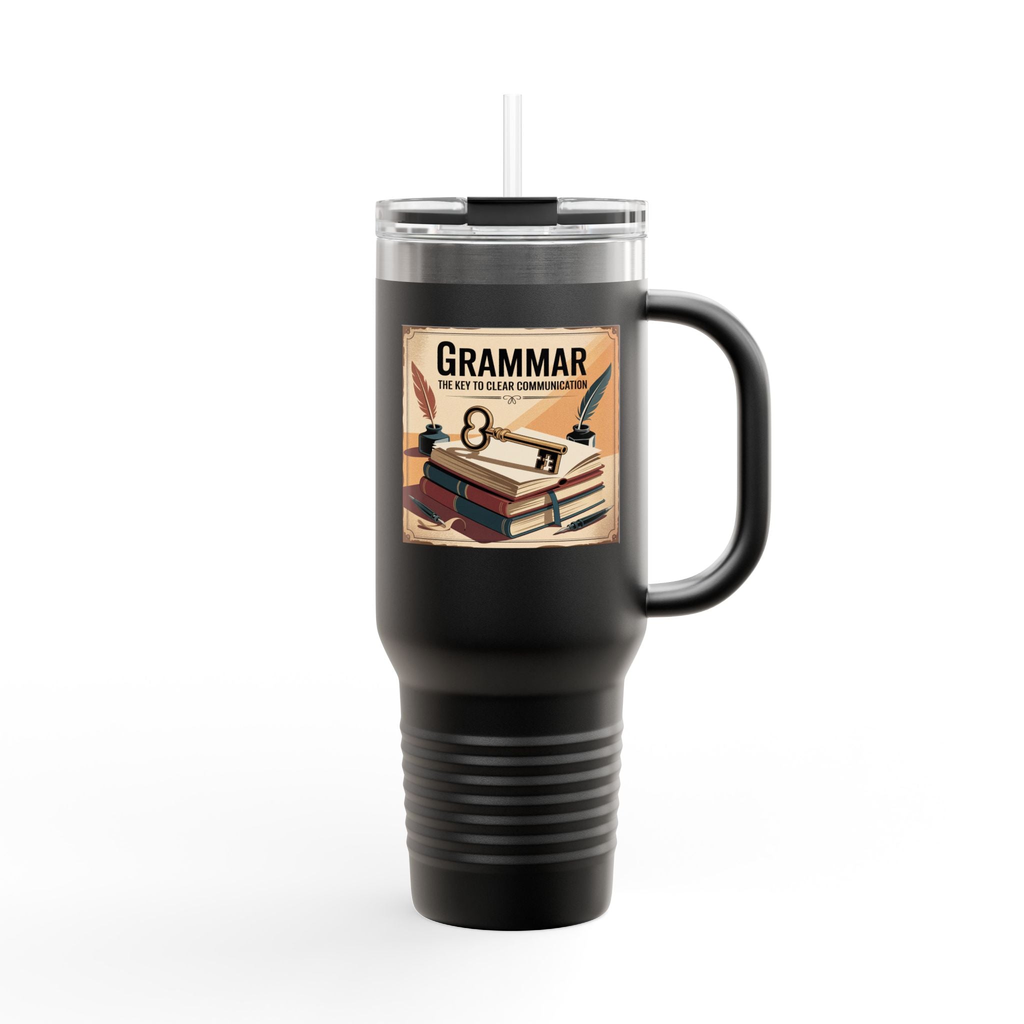 Grammar The Key to Clear Communication - 40oz Tumbler for Educators