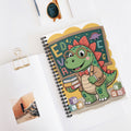 Cartoon Stegosaurus  -  Lined Spiral Notebook