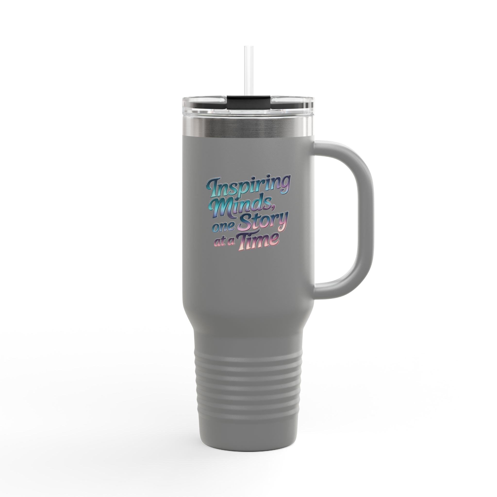 Inspiring Minds, One Story at a Time - 40oz Tumbler for Educators