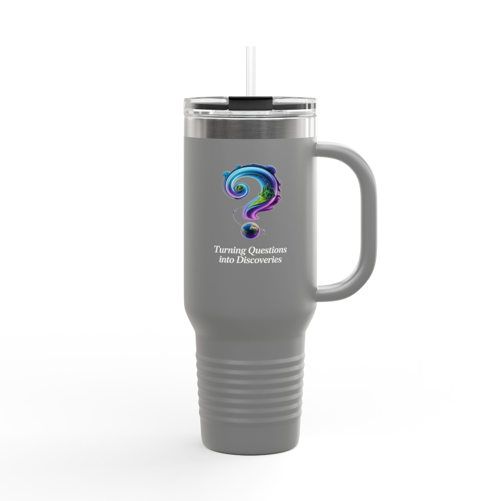 Turning Questions into Discoveries - 40oz Tumbler for Educators