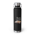 The Power of Teaching Never Fades  -22oz Copper Teachers Tumbler